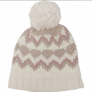 Lemon Fair Isle Beanie